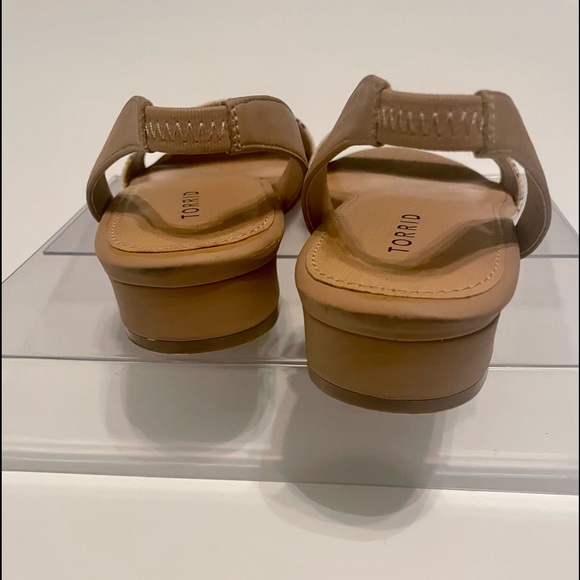 Torrid’s snake skin heel sandals - Picture 3 of 6